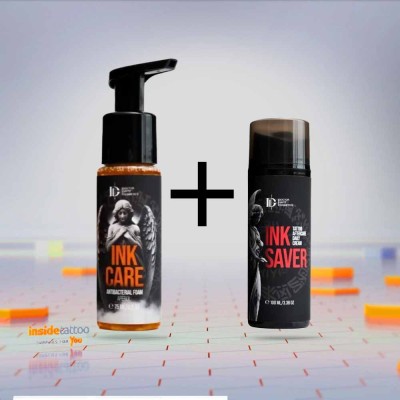 Crema de Vindecare a tatuajelor - DR.GRITZ - InkSaver - Spuma + Aftercare 100ml foto