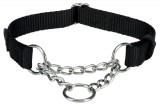 Cumpara ieftin Zgarda Chinga cu Lant Strangulanta 45-70 cm/25 mm Negru 202901, Trixie