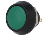 Comutator anti-vandalism verde, IP65, 2A/36VDC - ONPOW