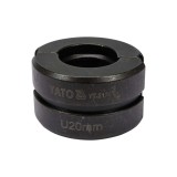 Cumpara ieftin Capete de presare U20 pentru inele interschimbabile Yato YT-21741