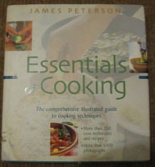 James Peterson - Essentials of cooking (carte de gatit bucate retete) in engleza foto