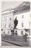 Bnk foto Baile Herculane - Statuia lui Hercules - 1966, Alb-Negru, Romania de la 1950, Cladiri