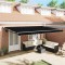 Obraz retractabil manual Negru 500 x 300 cm