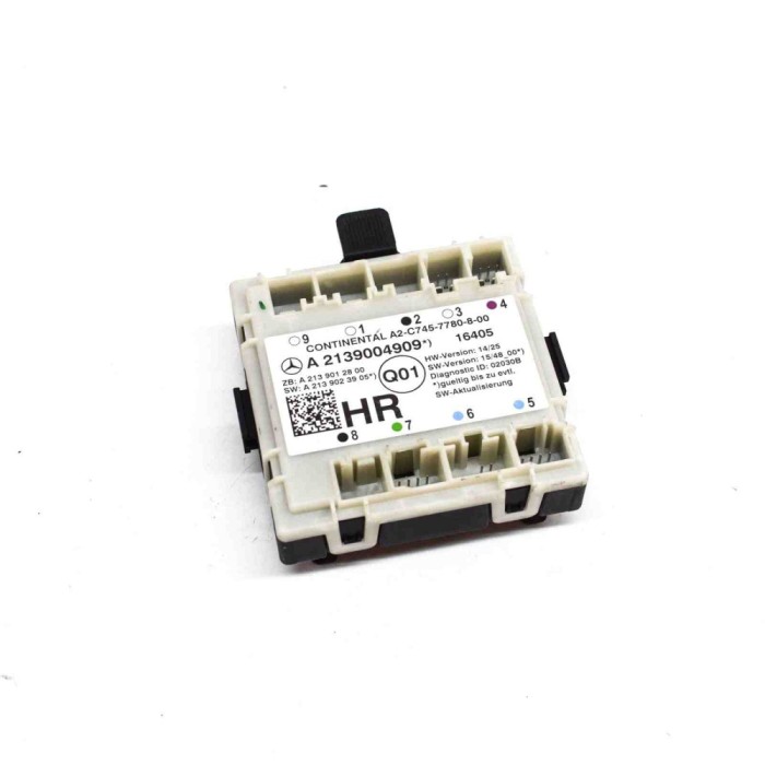 Modul de control ușă dreapta spate MERCEDES-BENZ E T-Model S213 2016 OEM: A2139004909,A2139012800,A2139023905 20572527