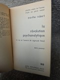 La r&eacute;volution psychanalytique - Marthe Robert/ vol.I