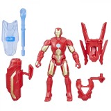 AVANGERS EPIC HERO BATTLE GEAR FIGURINA IRON MAN 10CM