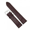 Curea de ceas din piele naturala Maro - 20mm, 22mm - 7A1 M, Hcraft