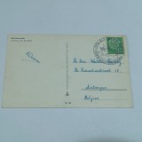 Carte postala circulata 1957 Germania