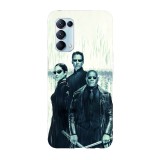 Husa compatibila cu Oppo A72, Viceversa, model Matrix Reloaded, Silicon, TPU, Transparent, Carcasa