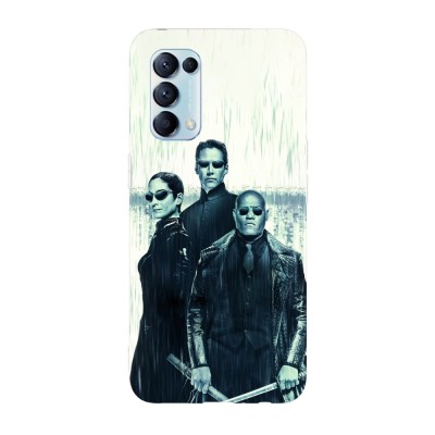 Husa compatibila cu Oppo A72, Viceversa, model Matrix Reloaded, Silicon, TPU foto
