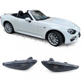 Indicatori laterali Black Smoke potriviti pentru Fiat 124 Spider 16-20 Performance AutoTuning