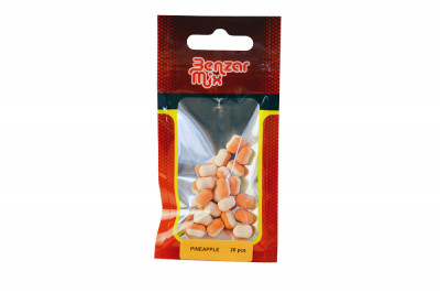 Benzar mix Instant Wafter Dumbell 8 mm, white-orange, foto