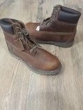 Bocanci dama TIMBERLAND originali 6 inch basib piele waterproof 39.5/41, Piele naturala, Coffee