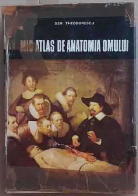 (C536) DEM. THEODORESCU - MIC ATLAS DE ANATOMIA OMULUI foto