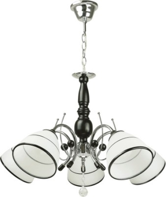 Lustra Dorya Alb+Negru 5XE27 60W foto