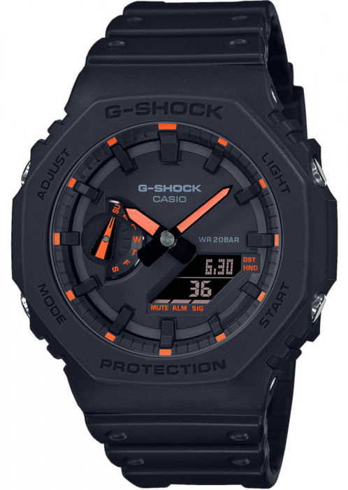 Ceas Barbati, Casio G-Shock, Classic GA-2 GA-2100-1A4ER - Marime universala