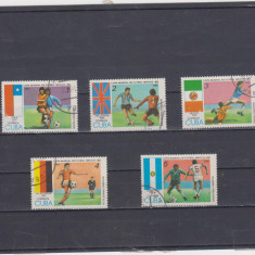 M2 TS2 6 - Timbre foarte vechi - Cuba - CM Fotbal - Mexic 1986
