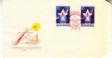 C12 - FDC Romania - Cosmonautica in slujba pacii - Luna 4 - LP559 - 1963