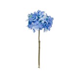 Floare decorativa artificiala, Hortensie, Albastru, 24 cm, ATU-084157, Oem