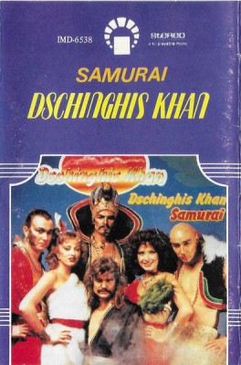 Casetă audio Dschinghis Khan &amp;ndash; Samurai, originală foto