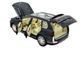 Macheta SUV BMW X7 Die-Cast 1:24 Negru - sunete, lumini si resort- 20 cm