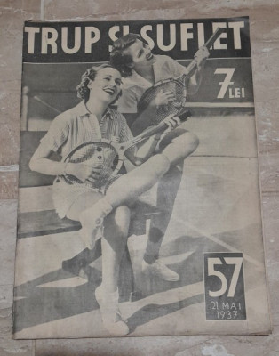 Revista Trup si Suflet nr.57/1937 foto
