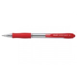 Pachet 12 buc pix cu bila super grip pilot 0.7 mm varf mediu Pix cu bila Pilot Super Grip 0.7 mm rosu