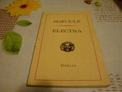 Sofocle - Electra - col Thalia 1971 foto