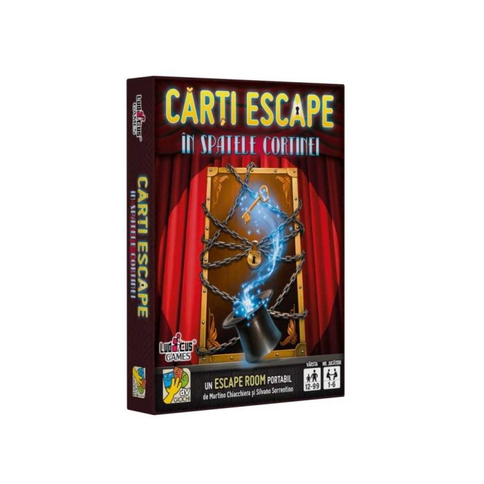 Carti Escape &ndash; In Spatele Cortinei, ISBN: 978-606-94982-4-8