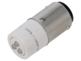 Lampă LED albă BA15D 24V CML INNOVATIVE TECHNOLOGIES plastic