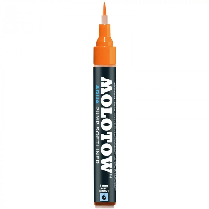 Liner Molotow Aqua Pump Softliner 1 mm orange