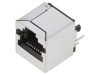 Conector RJ50 Ecranat THT pentru PCB, 10 Pini, 10p10c, Soclu, Dreapta, BEL FUSE, Cod SS-651010S-A-NF