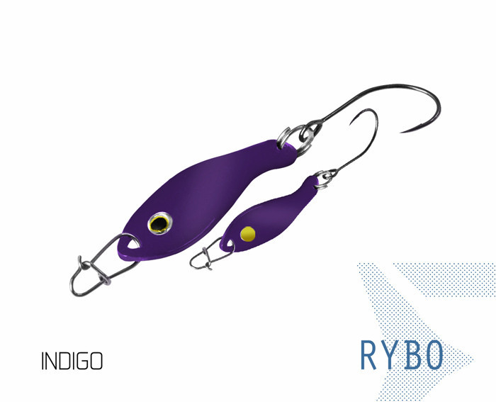 Lingurita oscilanta Delphin RYBO 8/0,5g Indigo