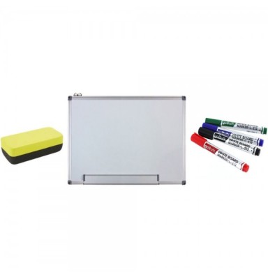 WHITEBOARD MAGNETIC 60x90 cm Extra + Bonus!!! (Set 4 markere+burete) foto