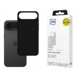 Husa pentru Apple iPhone 17 Air, 3MK, Silicone, Neagra