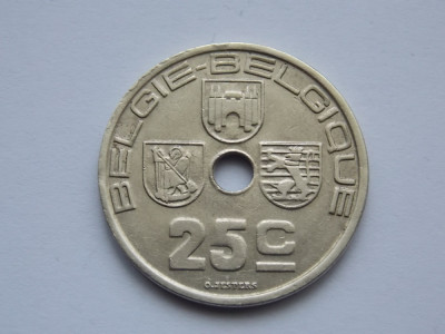 25 Centimes (Belgie - Belgique) 1938 BELGIA foto
