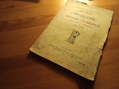 MIHAIL EMINESCU, PROBLEME ȘI ANALIZE FILOZOFICE. DESCOPERITE ȘI COMENTATE DE O. MINAR 1924 foto