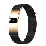 Cumpara ieftin iSEN B8 Ceas Inteligent, Auriu cu bratara Neagra, Material textil, Ritm Cardiac Oxigen Sange, Detectare Presiune, Urmarire Somn Activitate, Sanatate F