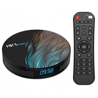 TV Box HK1 Max RK3318 2.4GHz Android 9.0 KODI 18.0, 2GB RAM si 16GB ROM, UltraHD 4K, Mini PC cu WiFi foto