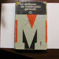 CY - Vasile BOBANCU "Dictionar de Matematici Generale"