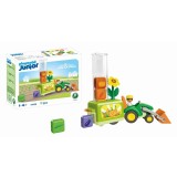 Cumpara ieftin Playmobil - Junior dezvoltare prin joaca Tractor cu incarcatura si semanatoare