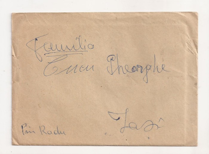 FD5 - Plic Circulat Intern, Iasi- Include Corespondenta - 1973