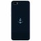 Husa silicon pentru Huawei Y5 Prime 2018, Blue Navy Anchor Illustration Flat