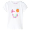 Tricou pentru copii, ecru, 92 11379, vidaXL