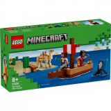 LEGO&reg; Minecraft - Calatorie pe corabia de pirati (21259), LEGO&reg;