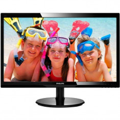 Monitor Philips LCD 246V5LHAB 24 inch Negru foto