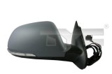 Oglinda exterioara stanga TYC Skoda Octavia II 1Z3 1Z5 202013, reglaj electric, asferica, incalzita, semnalizator integrat LED, carcasa grunduita, 6