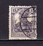 Cumpara ieftin ✅ (S42) Germania Reich 1917 &quot;Uzuale - Germania ( VI ) &quot; &quot; serie completa Michel 101 , stampilate, Stampilat