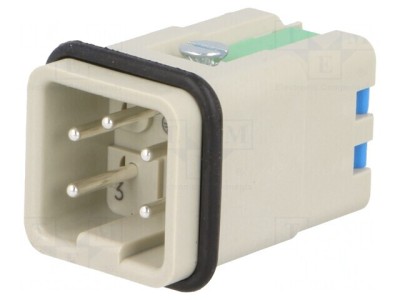 Conector HDC Han A 5 PIN 4 PE foto