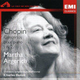 Chopin: Pno Ctos Nos 1 &amp; 2 | Martha Argerich, Clasica